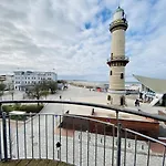 Sonnendeck, direkt am Leuchtturm